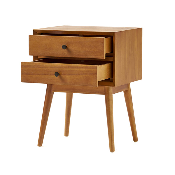 Gdf Studio OkiOki Mid Century Nightstand