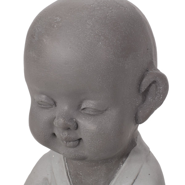 Gdf Studio Orwell Outdoor Monk Garden Statue Gray