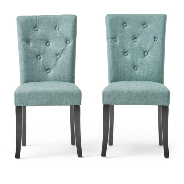 gdf studio Ostrom Fabric Dining Chairs (Set of 2)