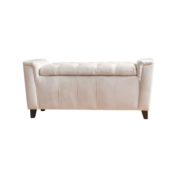 gdf studio Perris Armed Storage Ottoman Bench