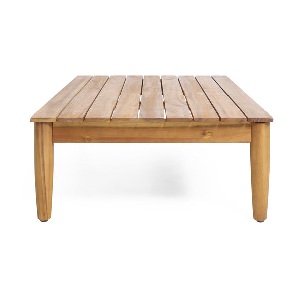 Gdf Studio Plumb Outdoor Acacia Wood Coffee Table