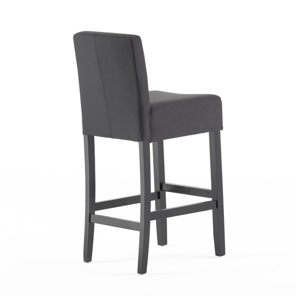 Gdf Studio Prim Backed Fabric Barstools (Set Of 2)
