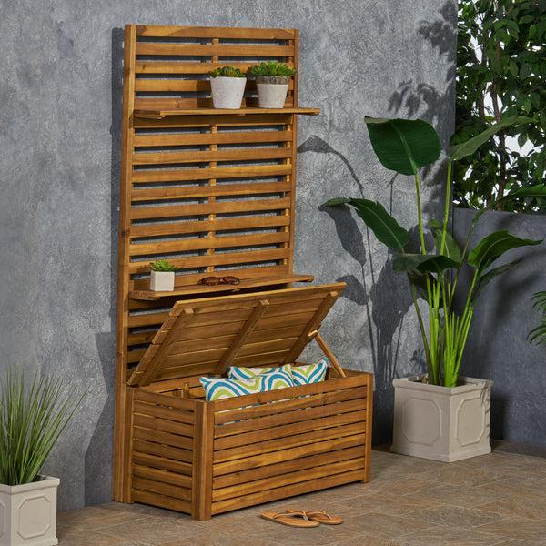 Gdf Studio Priscilla Outdoor Wooden Hall Tree