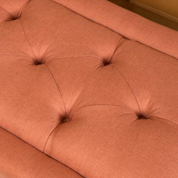 Gdf Studio Pyram Mid Century Modern Ottoman Bench