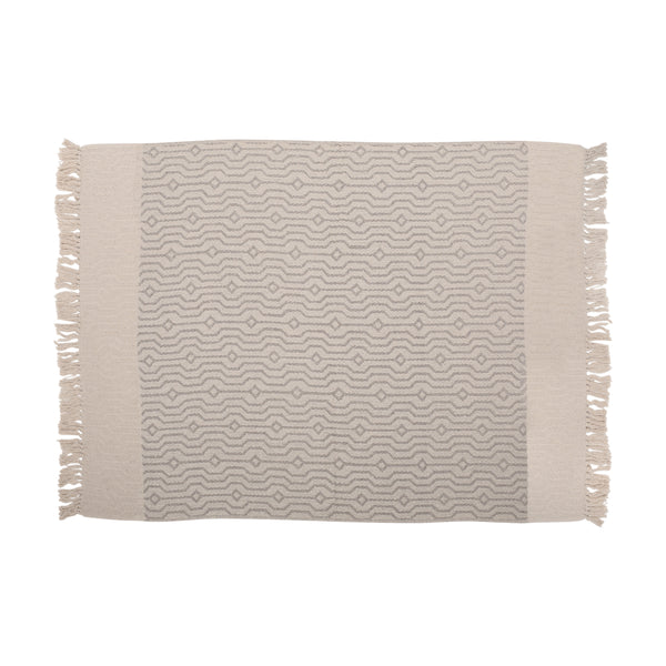 gdf studio Quillen Boho Cotton Throw Blanket