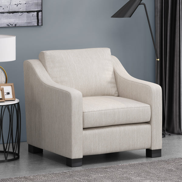 Gdf Studio Quran Contemporary Fabric Club Chair