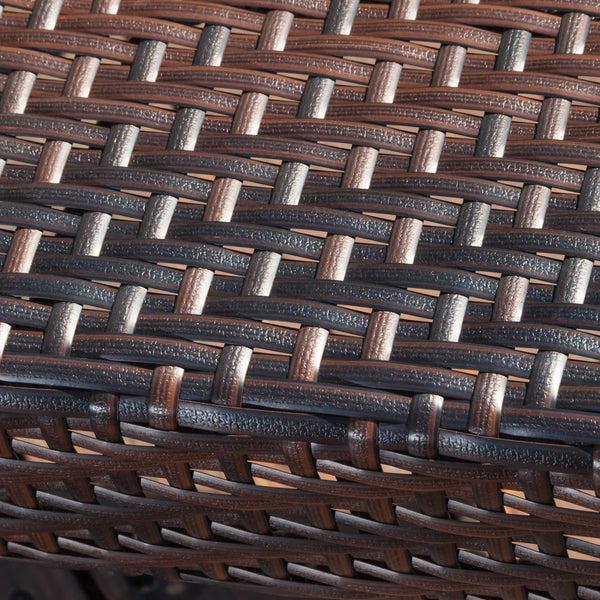 Gdf Studio Rancho Outdoor Wicker Chair (Set Of 2)