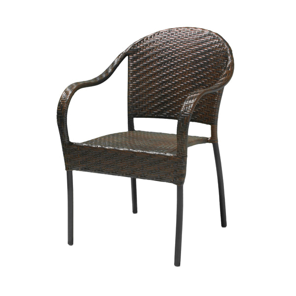 gdf studio Rancho Outdoor Wicker Chair (Set of 2)