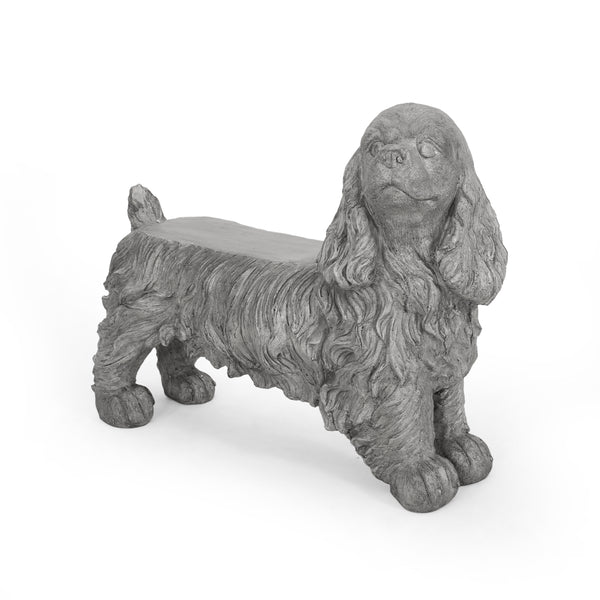 gdf studio Rayshon Cocker Spaniel Dog Bench