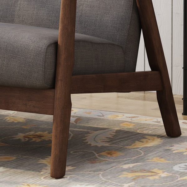 Gdf Studio Redding Mid-Century Modern Settee