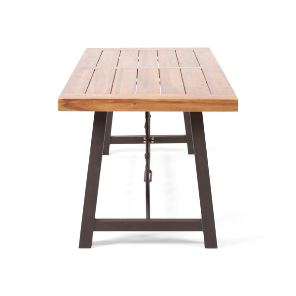 Gdf Studio Rosario Modern Industrial Dining Table