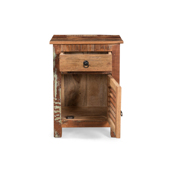 Gdf Studio Salome Wooden Side Table With Drawer