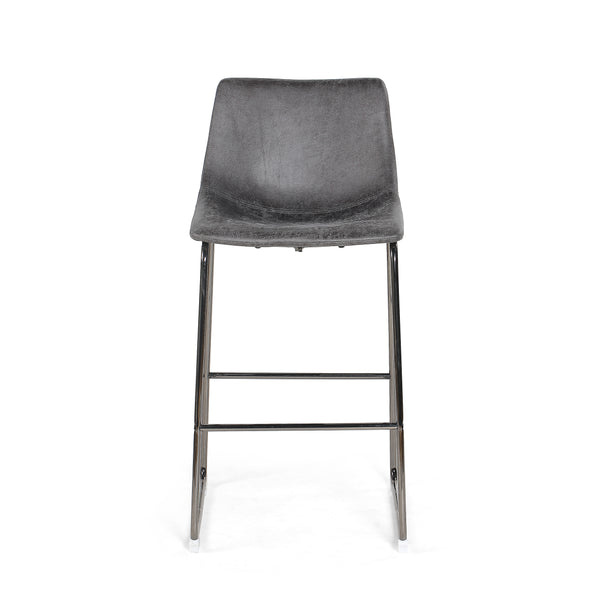 Gdf Studio San Modern Microfiber Bar Stool