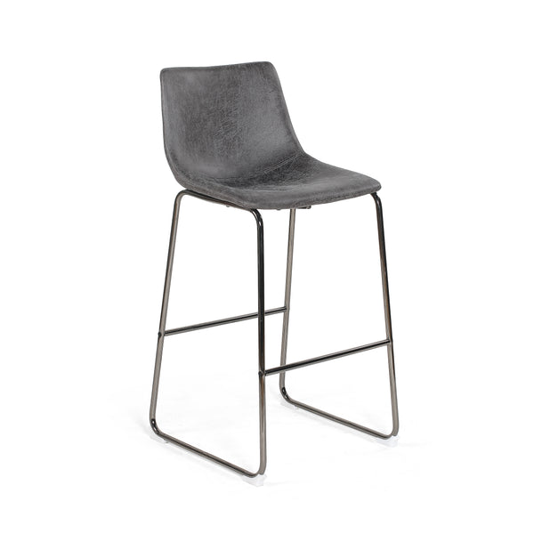 Gdf Studio San Modern Microfiber Bar Stool
