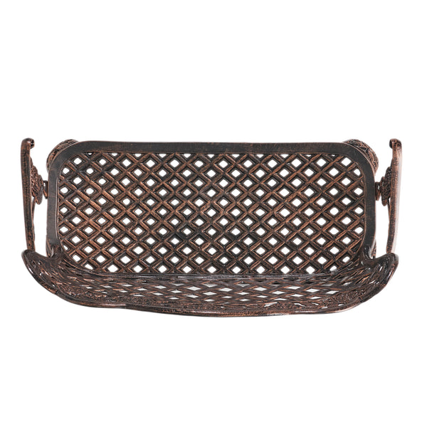 Gdf Studio Santa Fe Cast Aluminum Garden Bench