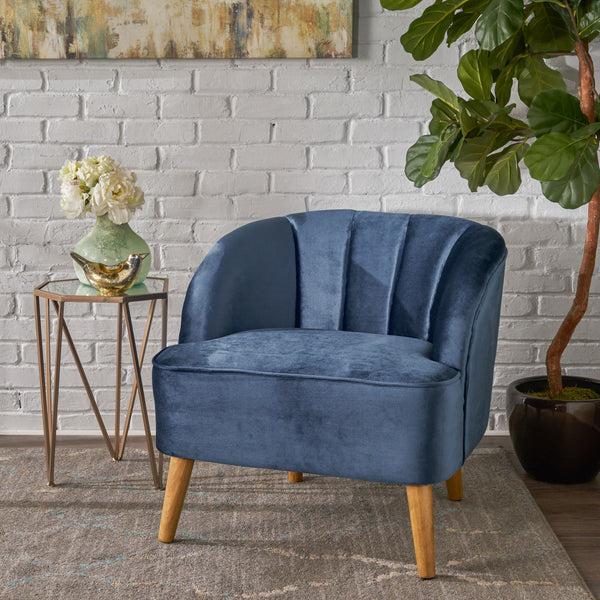 Gdf Studio Scarlett Modern New Velvet Accent Chair