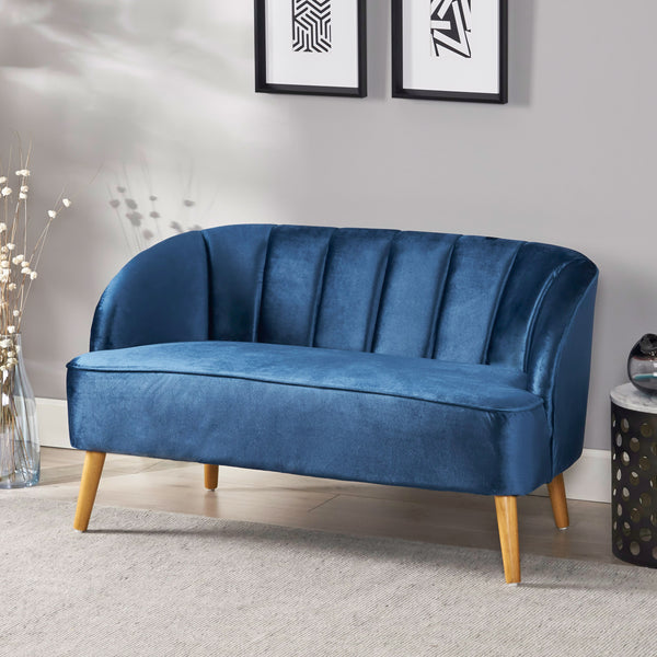 Gdf Studio Scarlett Modern New Velvet Settee