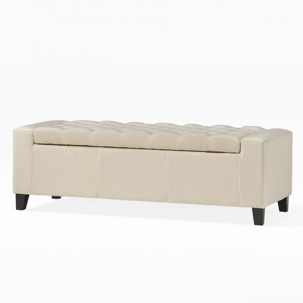 gdf studio Seattle Tufted Storage Ottoman Bench