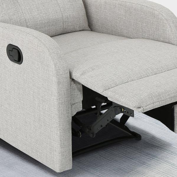 Gdf Studio Smith Traditional Upholstered Recliner
