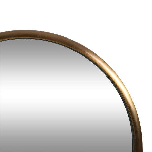 Gdf Studio Smythe Contemporary Oval Wall Mirror