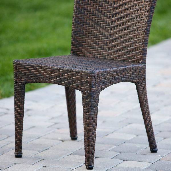 Gdf Studio Solana Outdoor Wicker Chairs (Set Of 2)