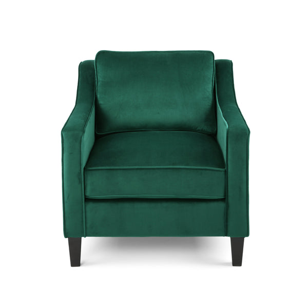 Gdf Studio Sonny Contemporary Velvet Club Chair