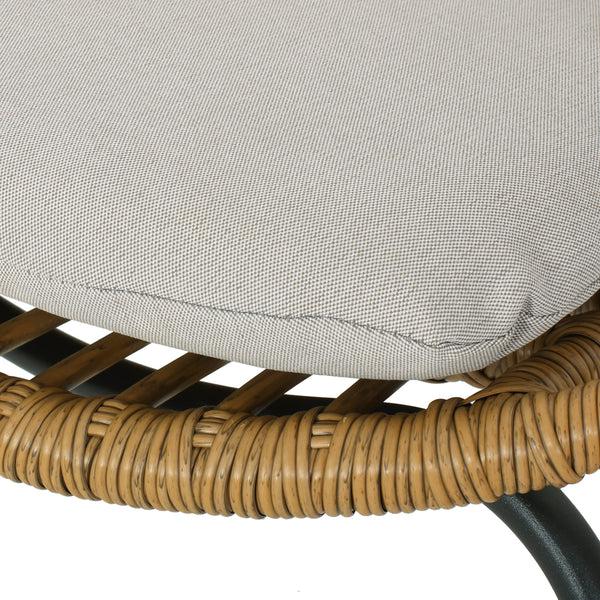 Gdf Studio Srihan Outdoor 3 Piece Wicker Chat Set