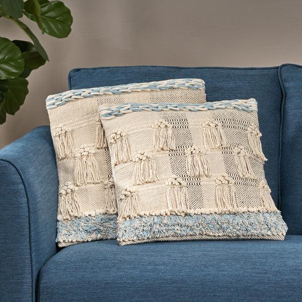 Gdf Studio Stacy Boho Cotton Throw Pillow