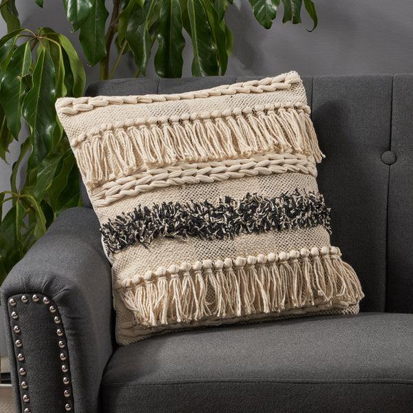 Gdf Studio Stella Boho Cotton Throw Pillow