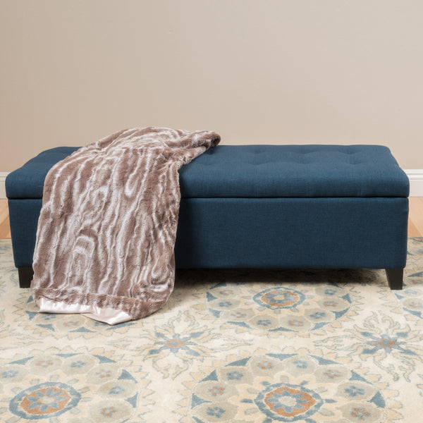 gdf studio Sterling Fabric Tufted Storage Ottoman