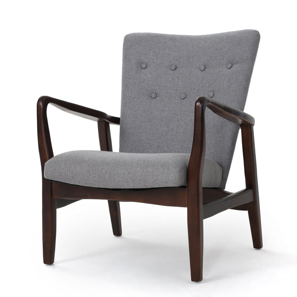 Gdf Studio Suffolk Mid-Century Modern Armchair