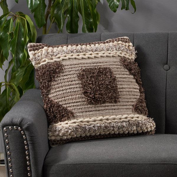 gdf studio Sunny Boho Cotton Throw Pillow