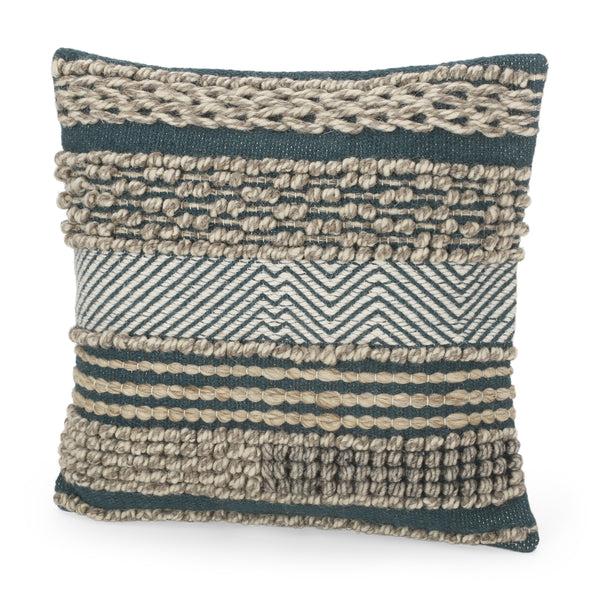 Gdf Studio Symere Hand-Loomed Boho Throw Pillow