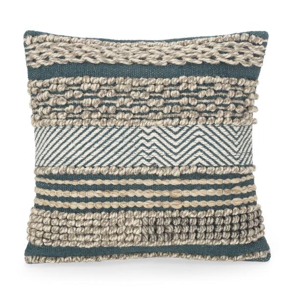 gdf studio Symere Hand-Loomed Boho Throw Pillow