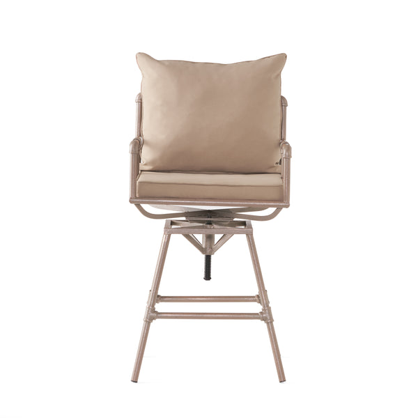 gdf studio Tallahassee Outdoor Adjustable Barstool