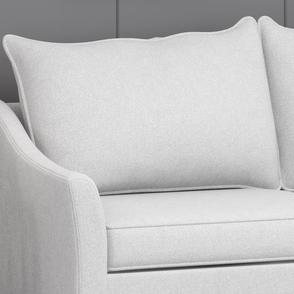 Gdf Studio Tess Contemporary Fabric 3 Seater Sofa