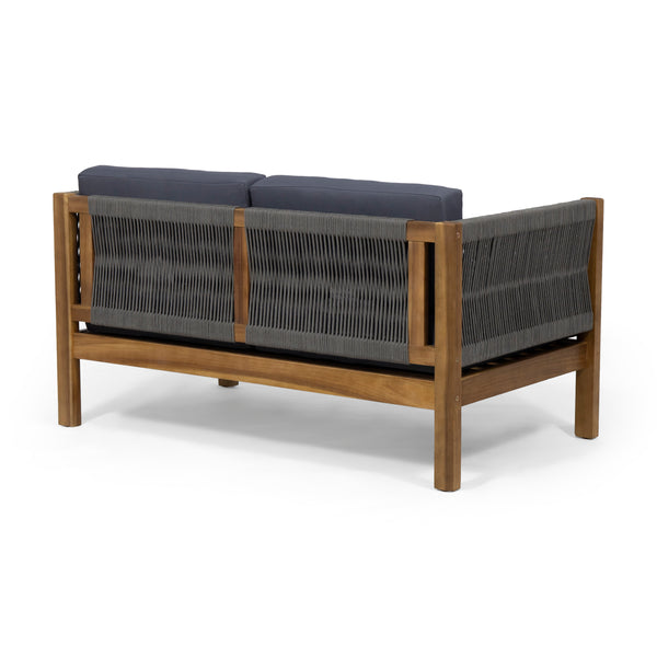 Gdf Studio Theresa Outdoor Loveseat Set