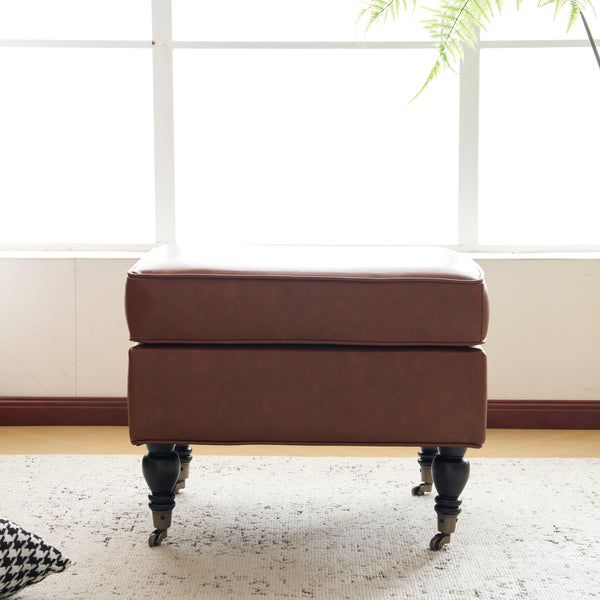 Gdf Studio Thorian Tray Top Storage Ottoman