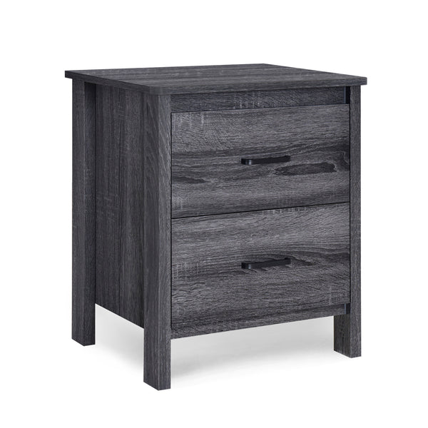 Gdf Studio Titeca Contemporary 2 Drawer Nightstand