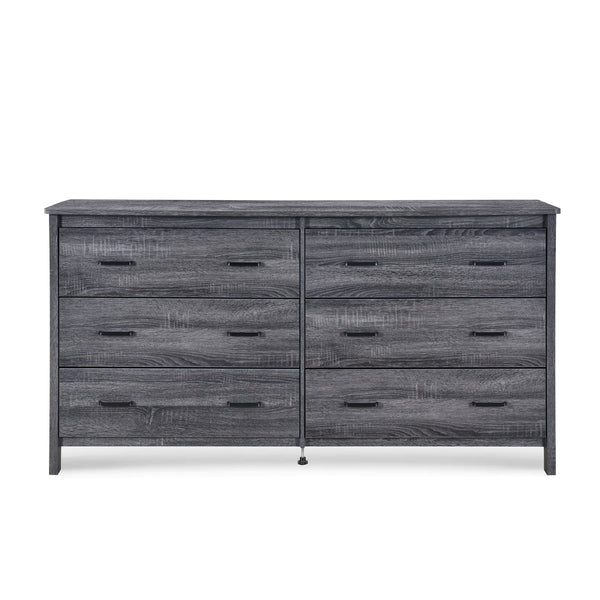 Gdf Studio Titeca Contemporary 6 Drawer Dresser