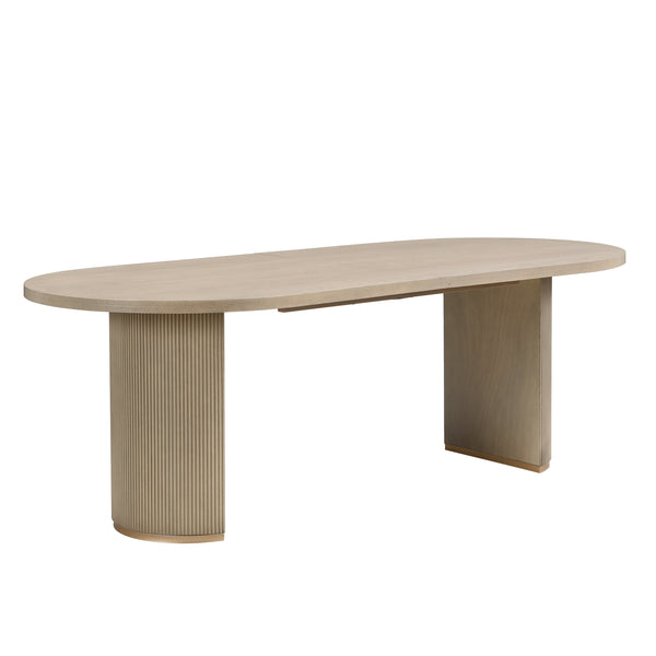 gdf studio Transear Indoor Oval Dining Table