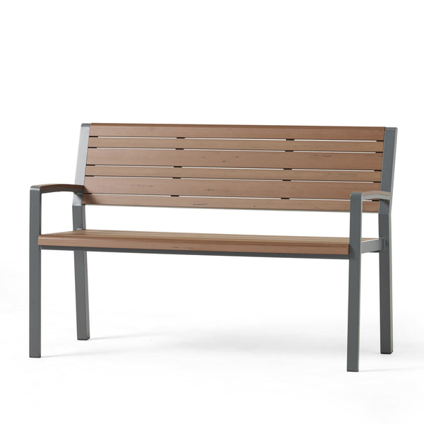 gdf studio Trimble Outdoor Aluminum Bench