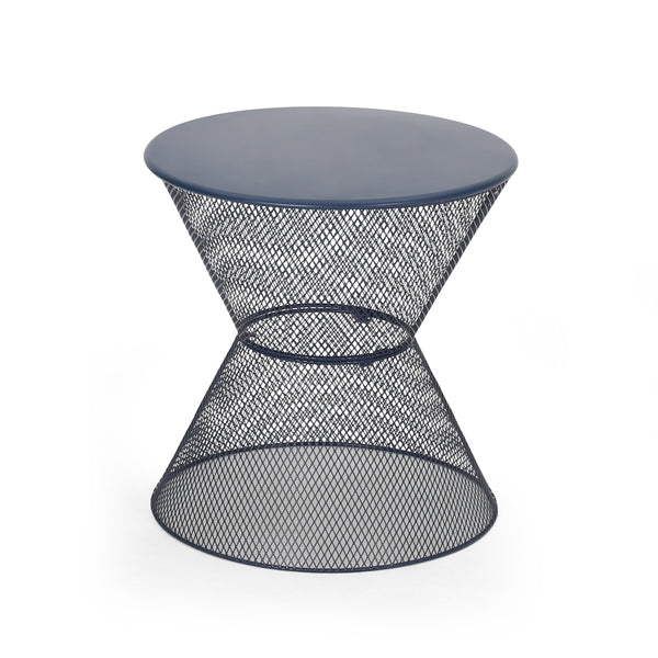 Gdf Studio Tristian Modern Outdoor Iron Side Table