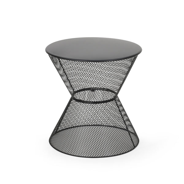 gdf studio Tristian Modern Outdoor Iron Side Table