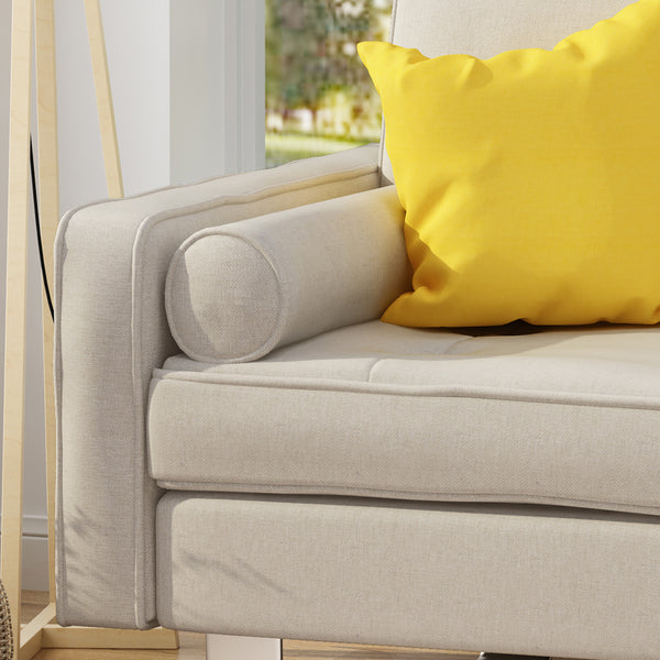 Gdf Studio Typhaine Modern Fabric Chaise Lounge
