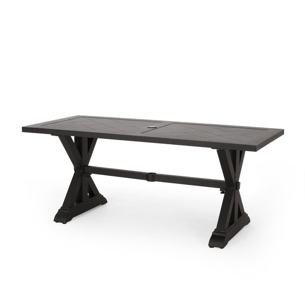 gdf studio Tyrion Outdoor Aluminum Dining Table