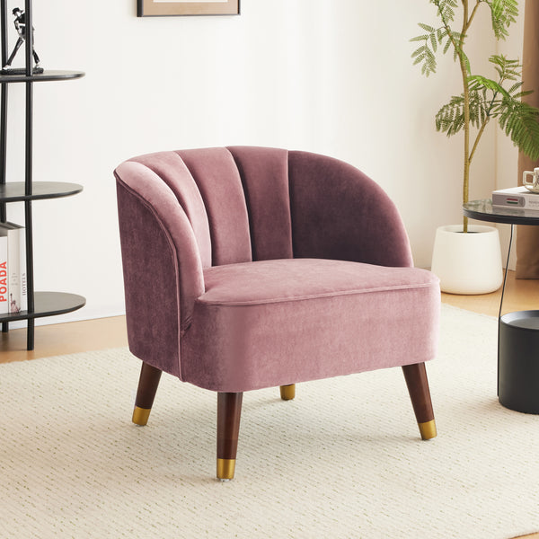 gdf studio Veneras Velvet Barrel Club Chair