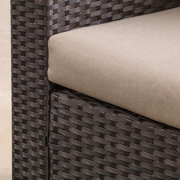 Gdf Studio Venice 4pc Outdoor Wicker Sofa Set