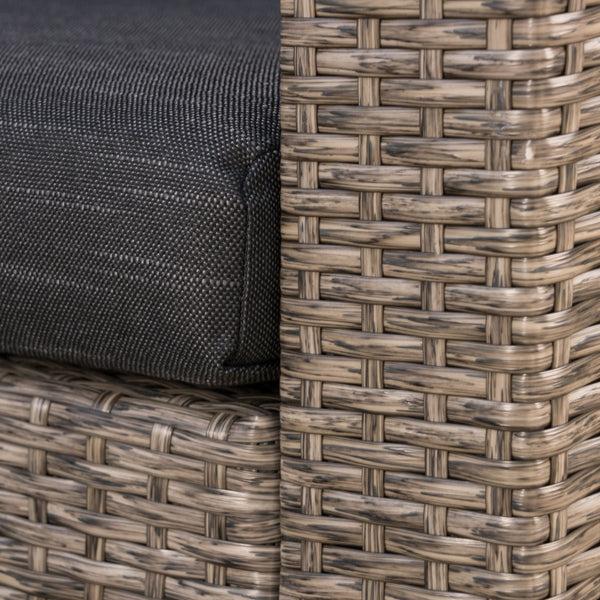 Gdf Studio Venice Outdoor PE Wicker Love Seat