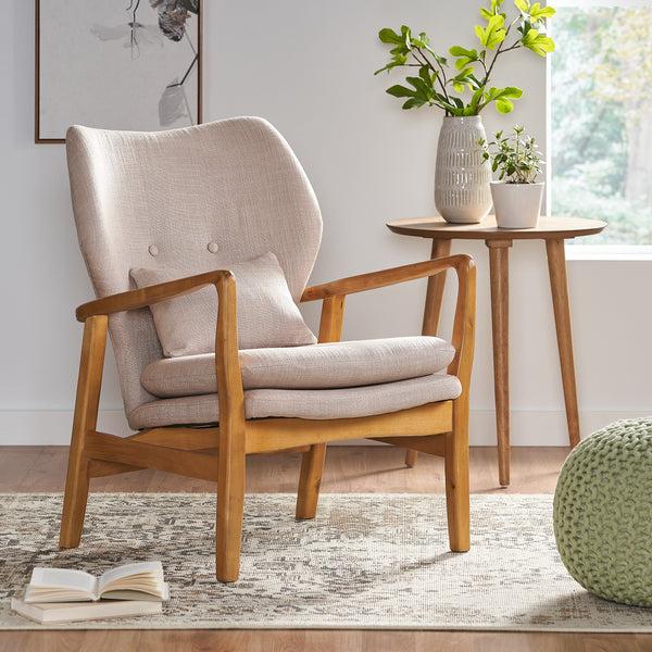 Gdf Studio Ventura Mid Century Modern Armchair